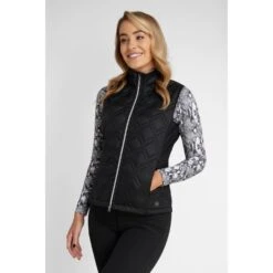 Green Lamb Ladies Gerry Quilted Golf Gilet AG21900 -Clarkes Golf Store Green Lamb Ladies Gerry Quilted Gilet AG21900 222