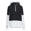 Junior Adidas Golf Pullover Parka HA7930 -Clarkes Golf Store HA7930 1 APPAREL Photography FrontView white