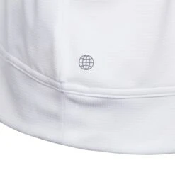 Junior Adidas Golf Pullover Parka HA7930 -Clarkes Golf Store HA7930 5 APPAREL Photography DetailView2 white