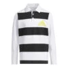 Junior Adidas Rugby Golf Polo Shirt HD1067 -Clarkes Golf Store HD1067 1 APPAREL Photography FrontView white PhotoRoom 6