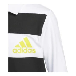Junior Adidas Rugby Golf Polo Shirt HD1067 7 Junior Adidas Rugby Golf Polo Shirt HD1067 -Clarkes Golf Store HD1067 4 APPAREL Photography DetailView1 white PhotoRoom 4