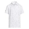 Junior Adidas Flag Golf Polo Shirt HD4953 1 Junior Adidas Flag Golf Polo Shirt HD4953 -Clarkes Golf Store HD4953 1 APPAREL Photography FrontView white
