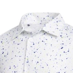 Junior Adidas Flag Golf Polo Shirt HD4953 9 Junior Adidas Flag Golf Polo Shirt HD4953 -Clarkes Golf Store HD4953 4 APPAREL Photography DetailView1 white