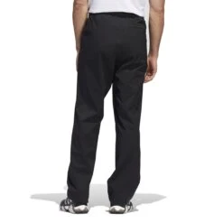 Adidas Provisional Waterproof Golf Pants HF9124 -Clarkes Golf Store HF9124 4 APPAREL OnModel BackView white