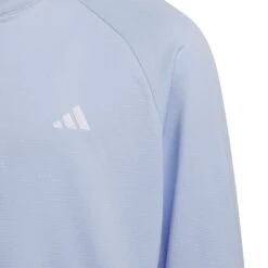 Junior Adidas Girls Full Zip Versatile Golf Jacket HS9623 9 Junior Adidas Girls Full Zip Versatile Golf Jacket HS9623 -Clarkes Golf Store HS9623 4 APPAREL Photography DetailView1 white