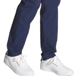 Adidas Retrocross Golf Shoes IE2157 -Clarkes Golf Store IE2157 11 FOOTWEAR OnModel FrontView white PhotoRoom