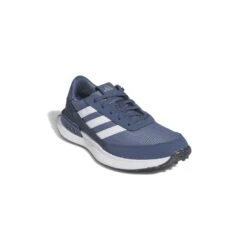 Junior Adidas S2G Spikeless 24 Golf Shoes IF0315 -Clarkes Golf Store IF0315 6 FOOTWEAR Photography FrontLateralTopView white