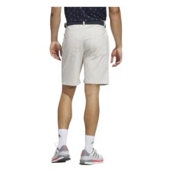Adidas Ultimate365 5-Pockets Golf Shorts IK2991 -Clarkes Golf Store IK2991 4 APPAREL OnModel BackView white Photoroom