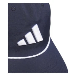Adidas Tour 5 Panel Golf Cap IM9215 -Clarkes Golf Store IM9215 3 HARDWARE Photography DetailView1 white Photoroom
