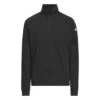 Junior Adidas 1/4 Zip Golf Pullover IR5764 -Clarkes Golf Store IR5764 2 APPAREL Photography FrontCenterView white