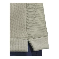 Adidas Ultimate365 Textured 1/4 Zip Golf Mid Layer IS8882 -Clarkes Golf Store IS8882 8 APPAREL OnModel DetailView2 white Photoroom