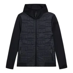 J.Lindeberg J Lindeberg Quilt Hybrid Hooded Golf Jacket AMOW09066