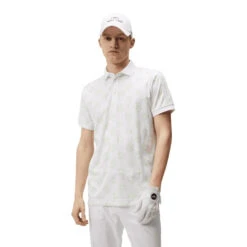 J.Lindeberg J. Lindeberg Tour Tech Print Golf Polo Shirt GMJT07644