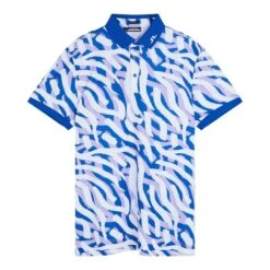 J.Lindeberg J. Lindeberg Tour Tech Print Golf Polo Shirt GMJT08403