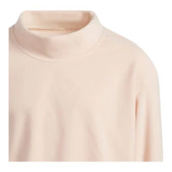 Junior Adidas Fleece Mock Golf Sweatshirt JE2449 9 Junior Adidas Fleece Mock Golf Sweatshirt JE2449 -Clarkes Golf Store JE2449 4 APPAREL Photography DetailView1 white Photoroom