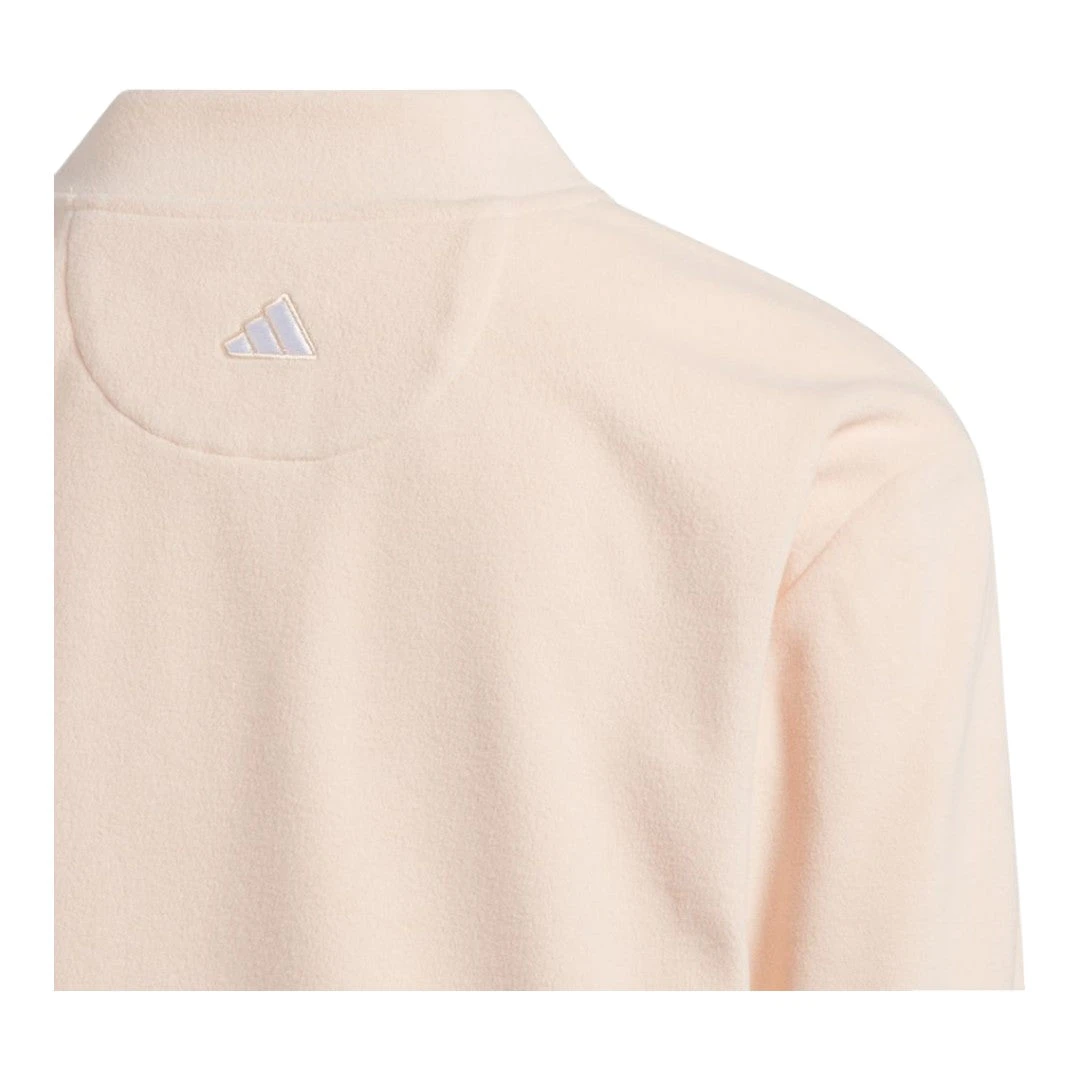 Junior Adidas Fleece Mock Golf Sweatshirt JE2449 7 Junior Adidas Fleece Mock Golf Sweatshirt JE2449 - Image 5