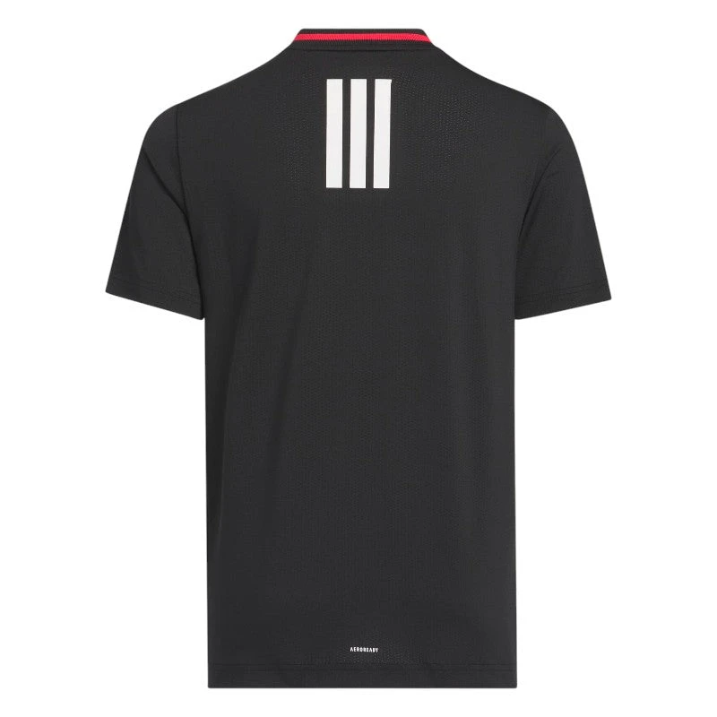 Junior Adidas Sport Collar Golf Polo Shirt JE2465 5 Junior Adidas Sport Collar Golf Polo Shirt JE2465 - Image 3