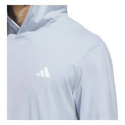 Adidas Ultimate365 Elevate Golf Hoodie JF4927 -Clarkes Golf Store JF4927 6 APPAREL OnModel DetailView1 white Photoroom
