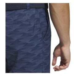 Adidas Ultimate365 Printed Golf Shorts JF9017 -Clarkes Golf Store JF9017 7 APPAREL OnModel DetailView1 white Photoroom