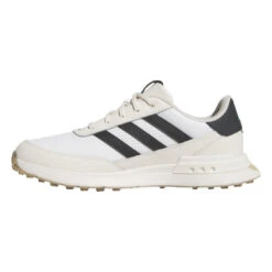 Adidas S2G SL Leather 24 Golf Shoes JI4171 -Clarkes Golf Store JI4171 5 FOOTWEAR Photography SideMedialCenterView white Photoroom