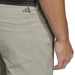 Adidas Ultimate365 5-Pocket Golf Trousers JJ1757 -Clarkes Golf Store JJ1757 7 APPAREL OnModel DetailView1 white