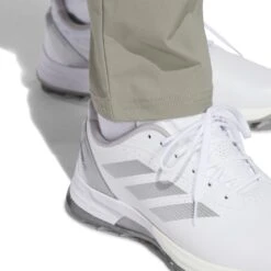 Adidas Ultimate365 5-Pocket Golf Trousers JJ1757 -Clarkes Golf Store JJ1757 8 APPAREL OnModel DetailView2 white