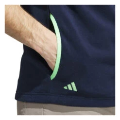 Adidas Ultimate365 Hoodie Golf Vest JL5328 -Clarkes Golf Store JL5328 6 APPAREL OnModel DetailView1 white Photoroom