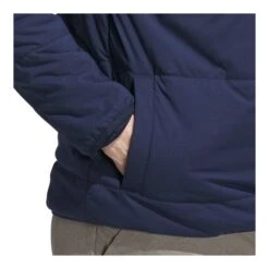 Adidas Ultimate365 Arctic Golf Jacket JL7879 -Clarkes Golf Store JL7879 6 APPAREL OnModel DetailView1 white Photoroom