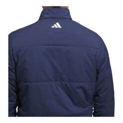Adidas Ultimate365 Arctic Golf Jacket JL7879 -Clarkes Golf Store JL7879 7 APPAREL OnModel DetailView2 white Photoroom