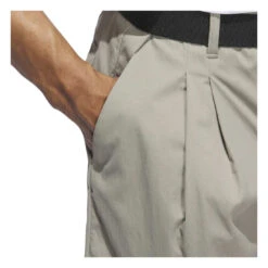 Adidas Go-To Pleated 7-inch Golf Shorts JW3448 -Clarkes Golf Store JW3448 8 APPAREL OnModel DetailView2 white Photoroom