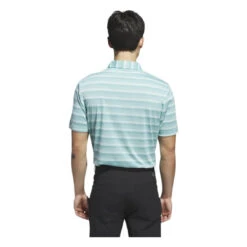 Adidas Two Tone Golf Polo Shirt JY3662 10 Adidas Two Tone Golf Polo Shirt JY3662 -Clarkes Golf Store JY3662 4 APPAREL OnModel BackView white Photoroom