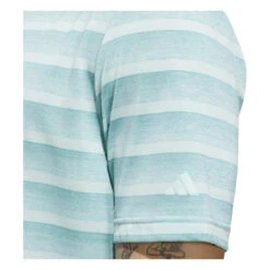Adidas Two Tone Golf Polo Shirt JY3662 13 Adidas Two Tone Golf Polo Shirt JY3662 -Clarkes Golf Store JY3662 7 APPAREL OnModel DetailView2 white Photoroom