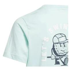 Adidas Junior Graphic Golf T-Shirt JY8986 -Clarkes Golf Store JY8986 6 APPAREL Photography DetailView3 white