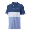 Junior Puma Cloudspun Highway Golf Polo Shirt 534341 -Clarkes Golf Store Junior Puma Cloudspun Highway Golf Polo Shirt 534341 5