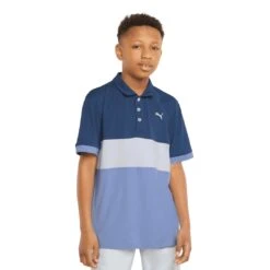 Junior Puma Cloudspun Highway Golf Polo Shirt 534341 10 Junior Puma Cloudspun Highway Golf Polo Shirt 534341 -Clarkes Golf Store Junior Puma Cloudspun Highway Golf Polo Shirt 534341 7