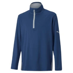 Junior Puma Gamer 1/4 Zip Mid Layer 535099