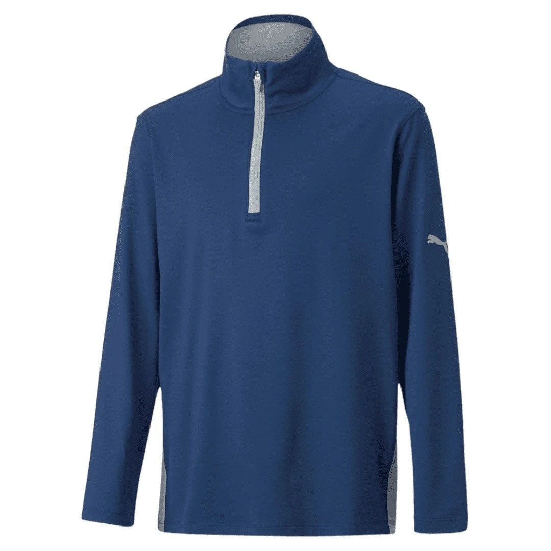 Junior Puma Gamer 1/4 Zip Mid Layer 535099 3 Junior Puma Gamer 1/4 Zip Mid Layer 535099