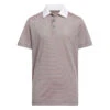 Junior Adidas Ottoman Striped Golf Polo Shirt IT2643 -Clarkes Golf Store Junior adidas Ottoman Striped Golf Polo Shirt IT26 8