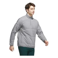Adidas Ultimate365 Arctic Golf Jacket KA7947 11 Adidas Ultimate365 Arctic Golf Jacket KA7947 -Clarkes Golf Store KA7947 5 APPAREL OnModel WalkingView white