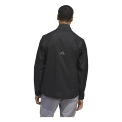 Adidas Ultimate365 Tour Climaproof+ Full Zip Golf Jacket KA8842 -Clarkes Golf Store KA8842 4 APPAREL OnModel BackView white