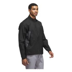 Adidas Ultimate365 Tour Climaproof+ Full Zip Golf Jacket KA8842 -Clarkes Golf Store KA8842 5 APPAREL OnModel WalkingView white