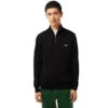 Lacoste Organic Cotton 1/4-Zip Golf Top AH1980 -Clarkes Golf Store Lacoste Organic Cotton 1 4 Zip Golf Top AH1980 3