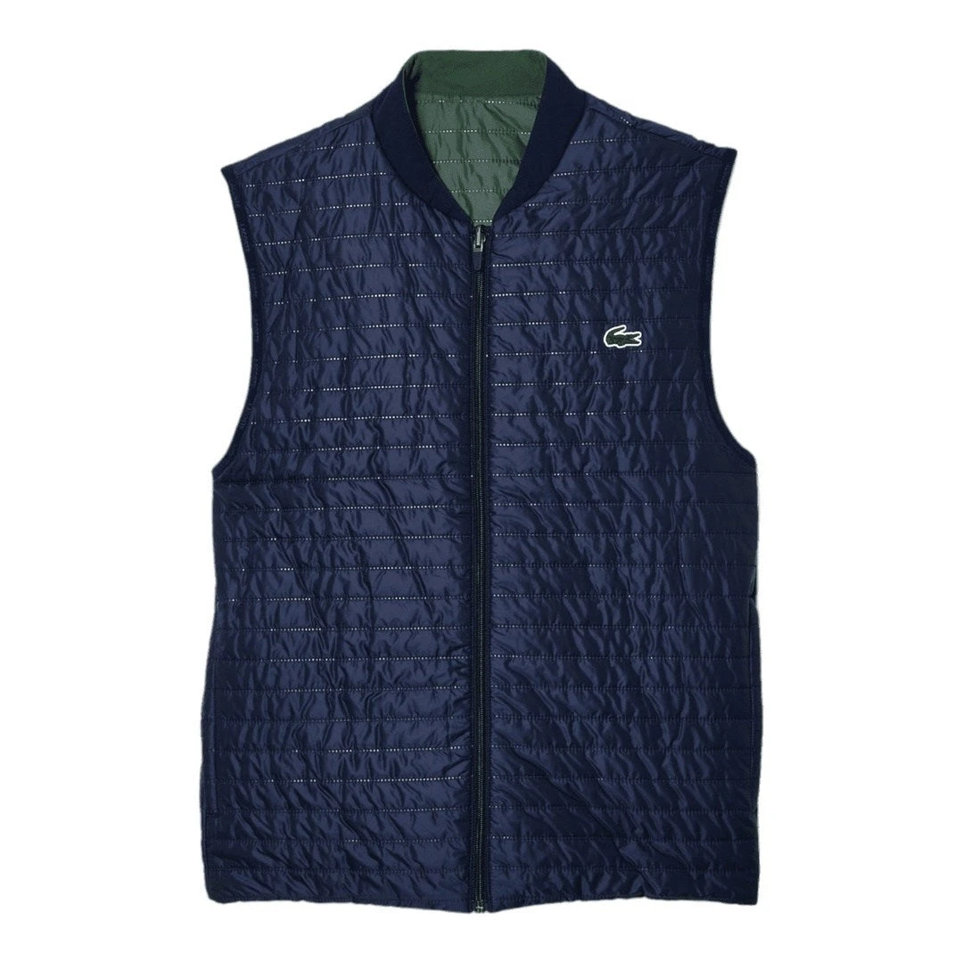 Lacoste SPORT Padded And Reversible Golf Vest BH9266 5 Lacoste SPORT Padded And Reversible Golf Vest BH9266 - Image 3