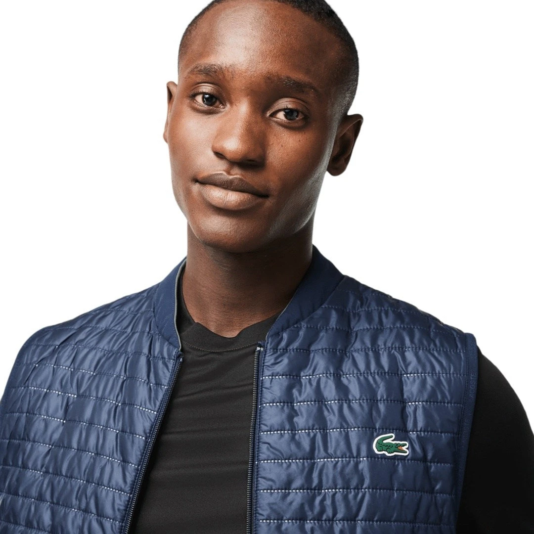 Lacoste SPORT Padded And Reversible Golf Vest BH9266 4 Lacoste SPORT Padded And Reversible Golf Vest BH9266 - Image 2
