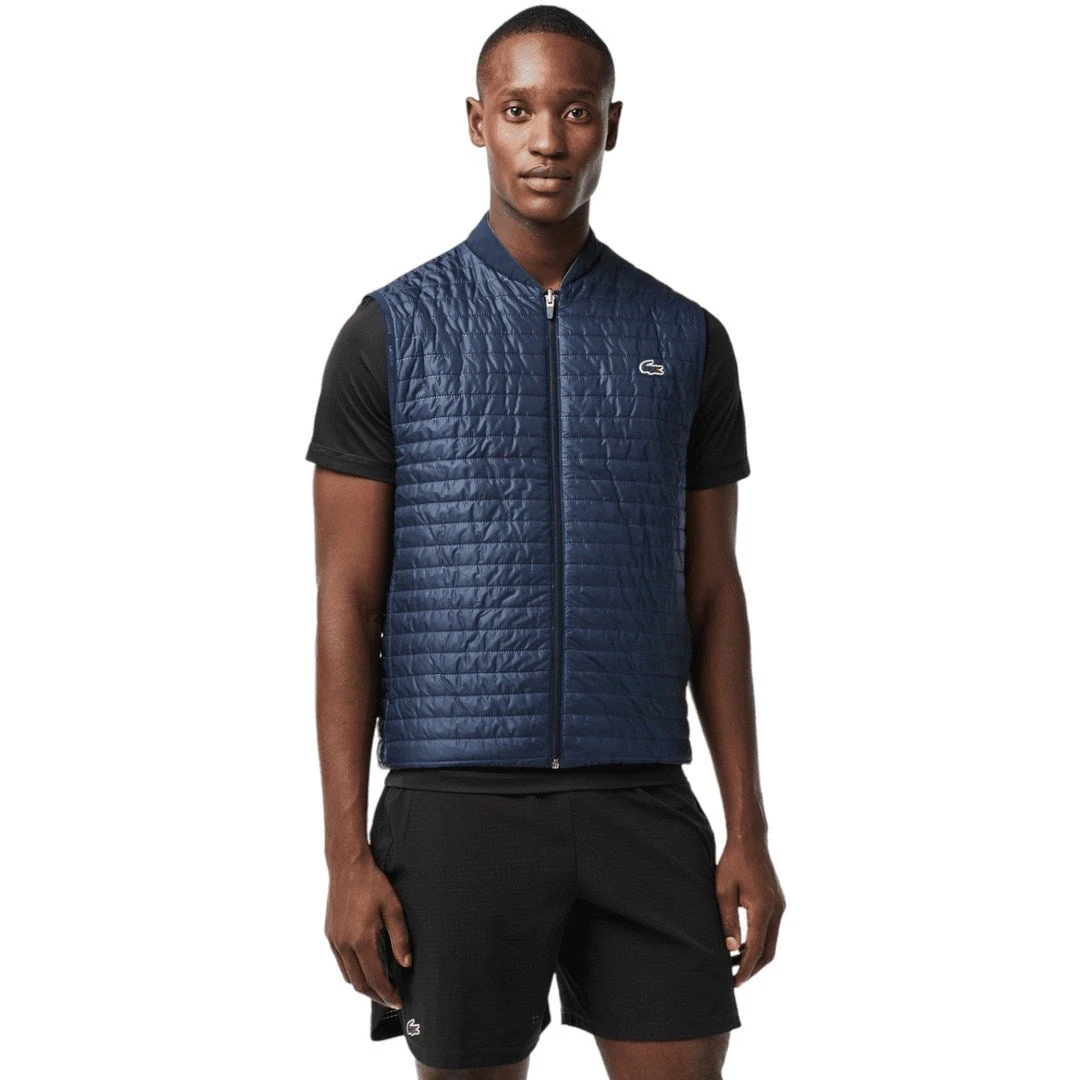 Lacoste SPORT Padded And Reversible Golf Vest BH9266 3 Lacoste SPORT Padded And Reversible Golf Vest BH9266