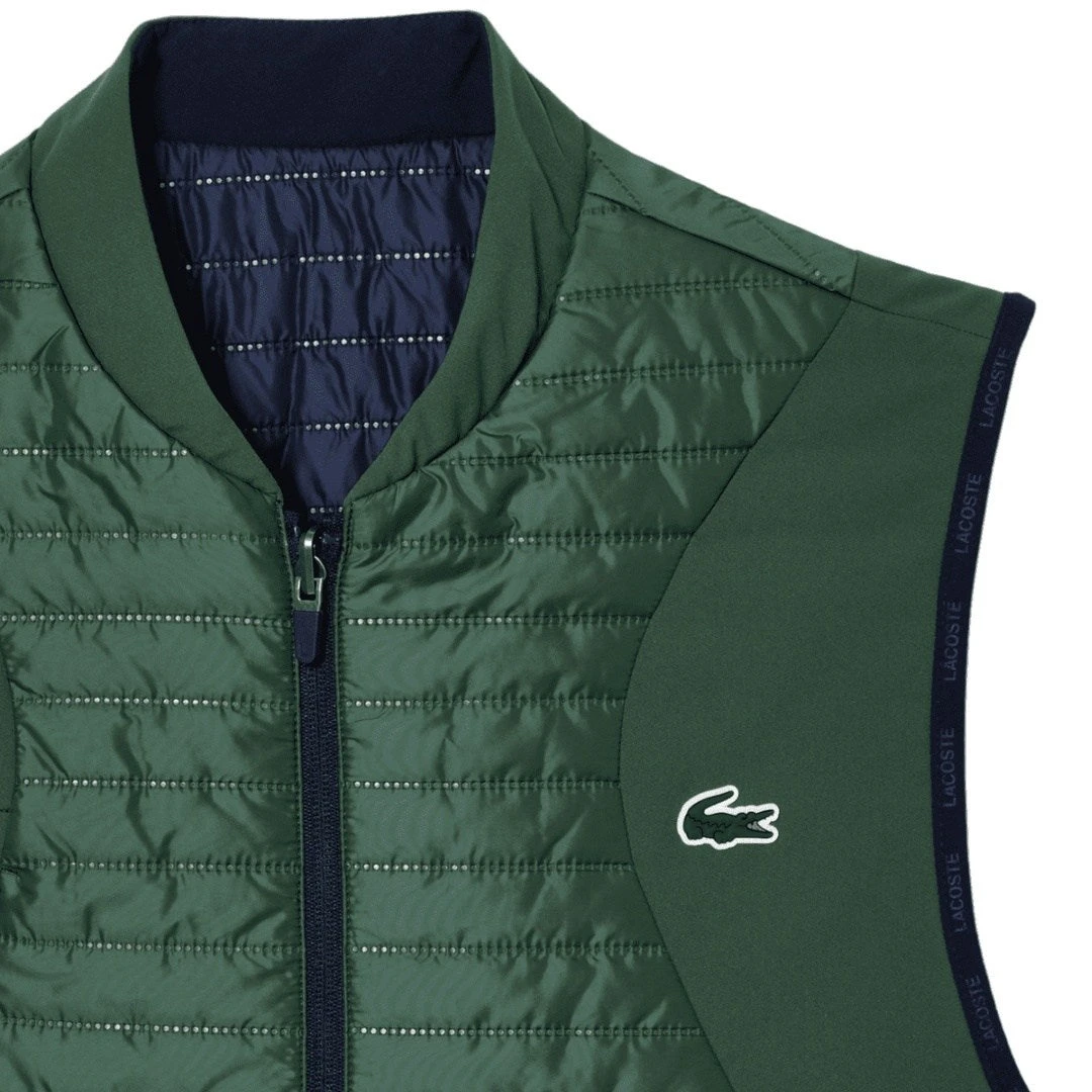 Lacoste SPORT Padded And Reversible Golf Vest BH9266 7 Lacoste SPORT Padded And Reversible Golf Vest BH9266 - Image 5