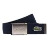 Lacoste Woven Fabric Golf Belt RC2012 2 Lacoste Woven Fabric Golf Belt RC2012 -Clarkes Golf Store Lacoste Woven Fabric Belt RC2012 0