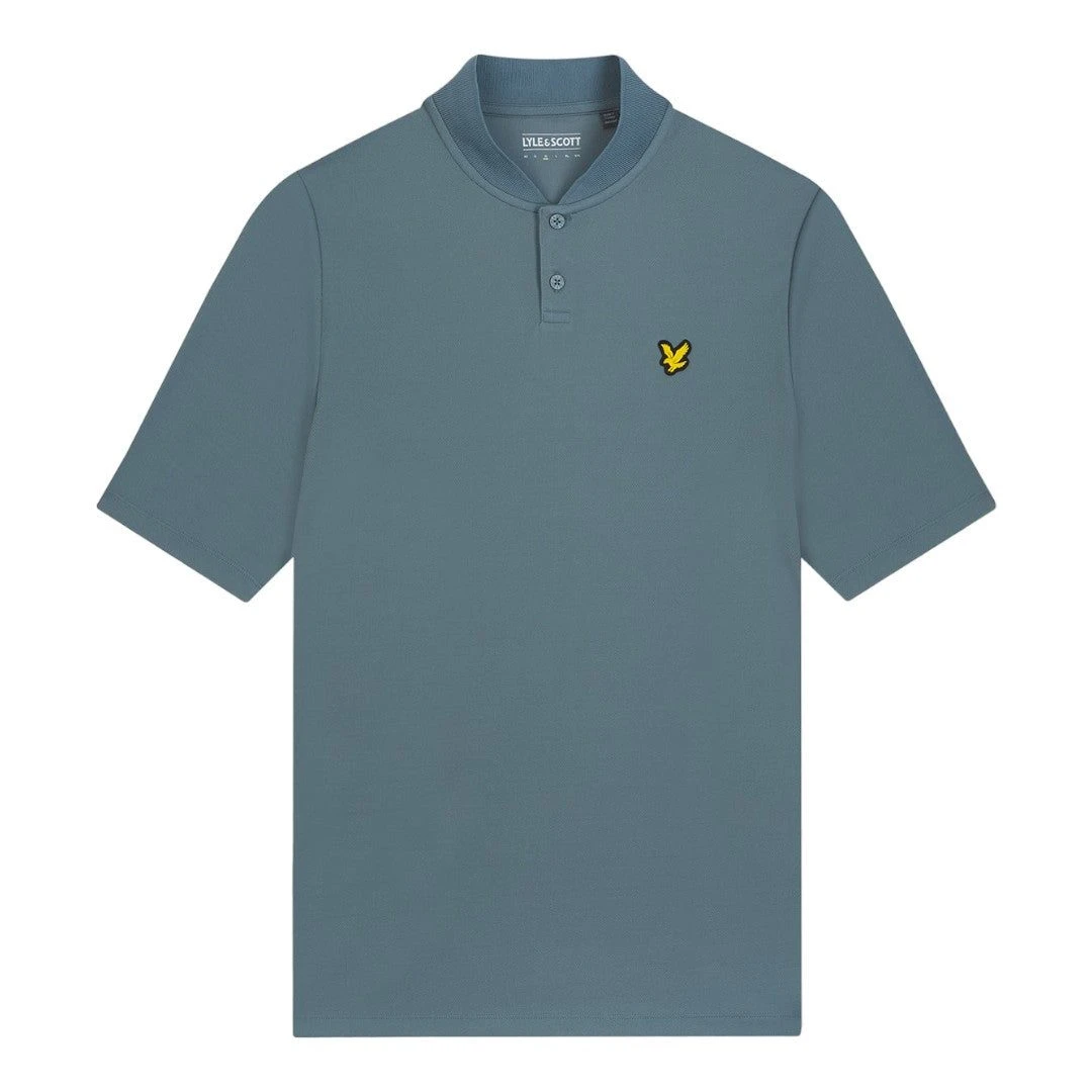 Lyle & Scott Bomber Collared Golf Shirt SP2063G 6 Lyle & Scott Bomber Collared Golf Shirt SP2063G - Image 4
