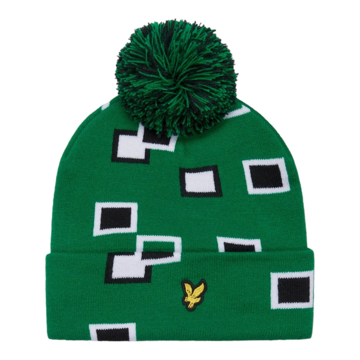 Lyle & Scott Golf Bobble Beanie HE1963G 3 Lyle & Scott Golf Bobble Beanie HE1963G
