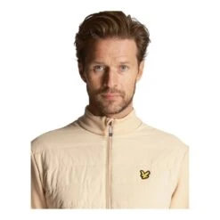 Lyle & Scott Quilted 1/4 Zip Golf Midlayer ML2065G -Clarkes Golf Store Lyle Scott Quilted 1 4 Zip Golf Midlayer ML2065G 11